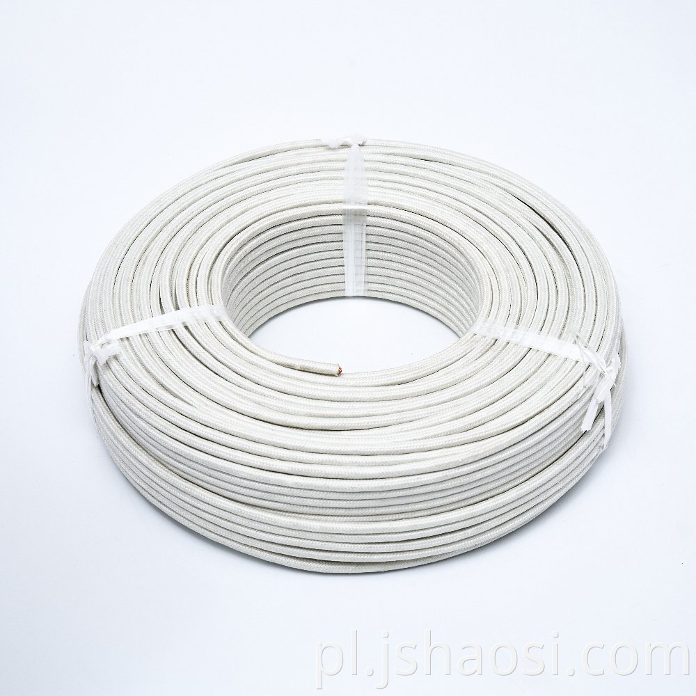 Bare copper mica wire